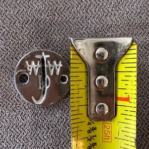 What Would Jesus Do Silver tone pendant